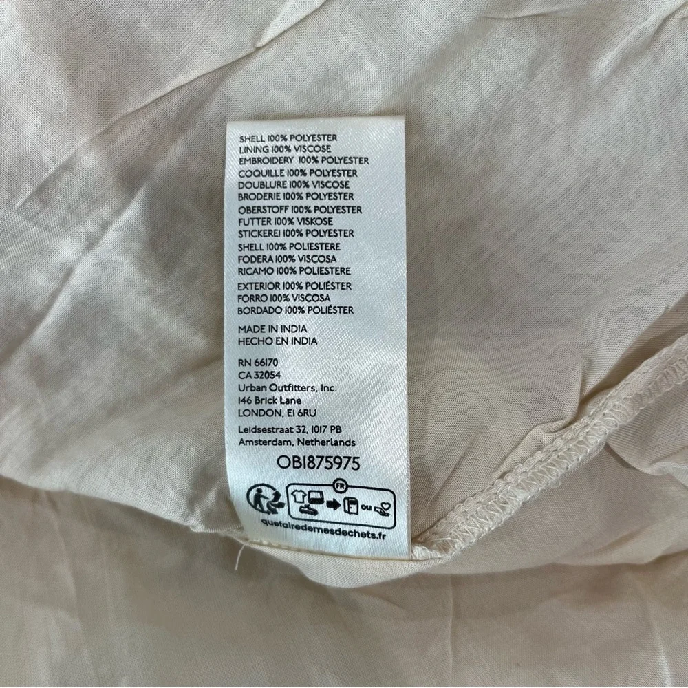 FREE PEOPLE Malina Maxi Cream Lace Babydoll Bohemian Dress NWT | Women’s xs